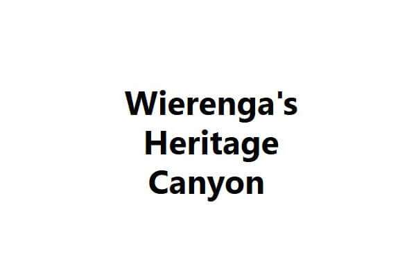 Wierenga's Heritage Canyon